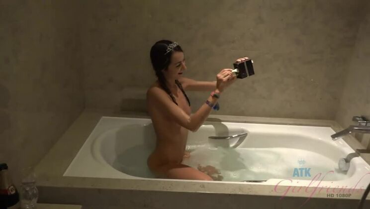 ATK Girlfriends - Lily Adams - Lily Adams - You Fuck Lily Right In The Bath, And Creampie Her / 23.07.2021