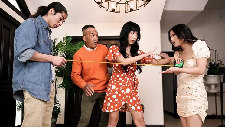 Brazzers - Marica Hase - Lulu Chu - David Lee - Chong Dong - Measuring Up! / 14.04.2022