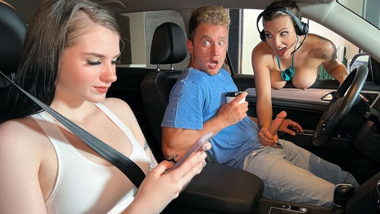 Brazzers - Van Wylde - Kenzie Love - Drive Thru, Cum Through / 15.11.2022