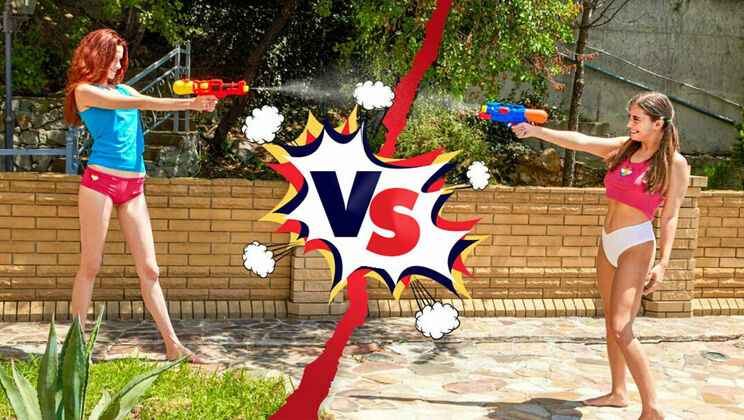 Club Sweethearts - Angel Rai - Elise Moon - Angel VS Elise pussy competition / 05.06.2024