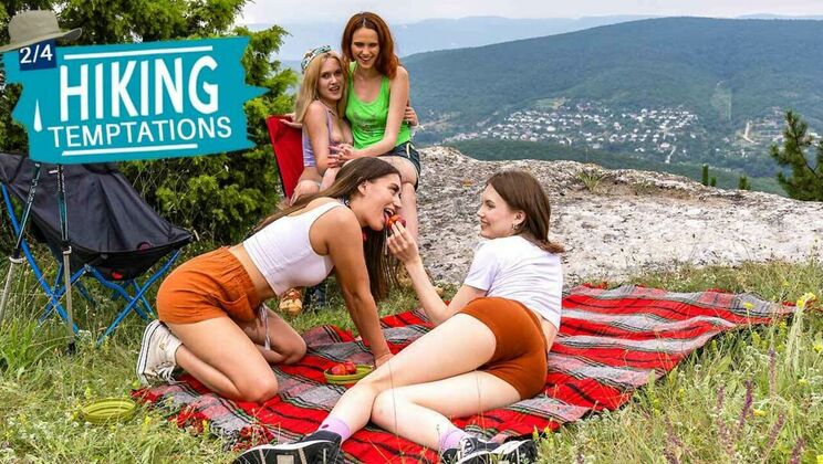 Club Sweethearts - Angel Rai - Elise Moon - Milka Wey - Una Fairy - Hiking Temptations 2/4 / 13.08.2023