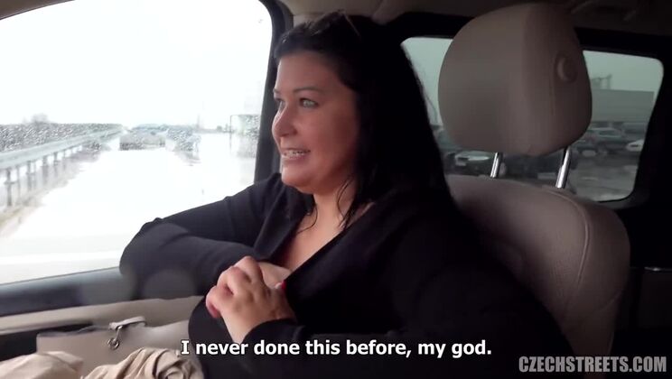 Czech Streets - Busty Married Mrs Does Anal Sex In Car Park – E135 / 06.04.2022