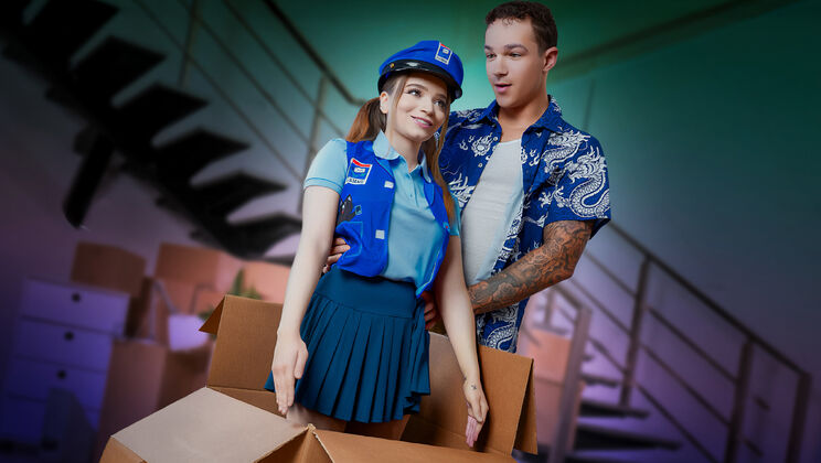 Exxxtra Small - Jayden Marcos - Selina Imai - “Why Did You Order a Sex Doll That Looks Like Me?!” Little Mailwoman Gets a Big Package / 16.02.2026