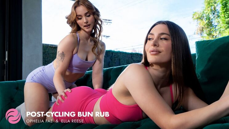 Fantasy Massage - Ella Reese - Ophelia Fae - Post-Cycling Bun Rub / 16.02.2026