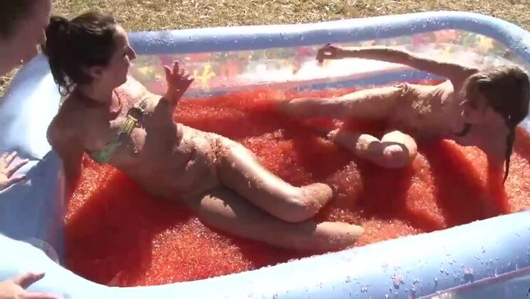 Girls Out West - Cleo - Cheryl - Celine - Petria - Viola And Pepper - Jelly Wrestling Pt 1 Celine Cleo Cheryl Leonie Petria Viola / 11.04.2021