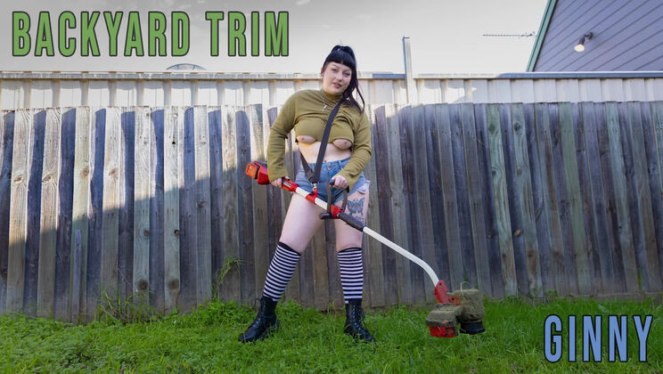 Girls Out West - Ginny - Ginny - Backyard Trim / 12.07.2023