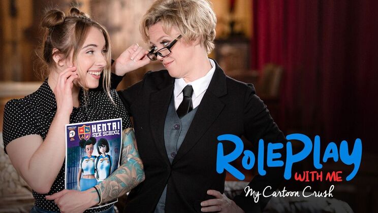 Girlsway - Dee Williams - Sonny Mckinley - Roleplay With Me: My Cartoon Crush / 07.10.2023