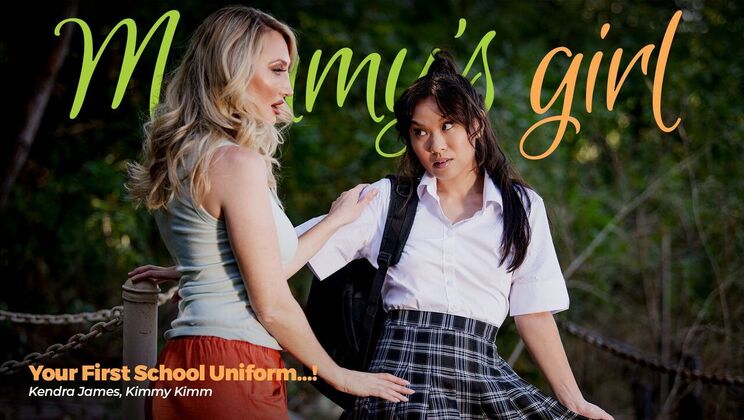 Girlsway - Kendra James - Kimmy Kimm - Your First School Uniform...! / 19.10.2023