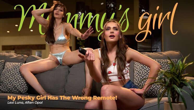 Girlsway - Lexi Luna - Aften Opal - My Pesky Girl Has The Wrong Remote! / 23.12.2023