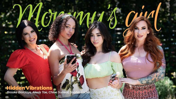 Girlsway - Sophia Locke - Alexis Tae - Chloe Surreal - Brooke Barclays - Hidden Vibrations / 27.07.2024