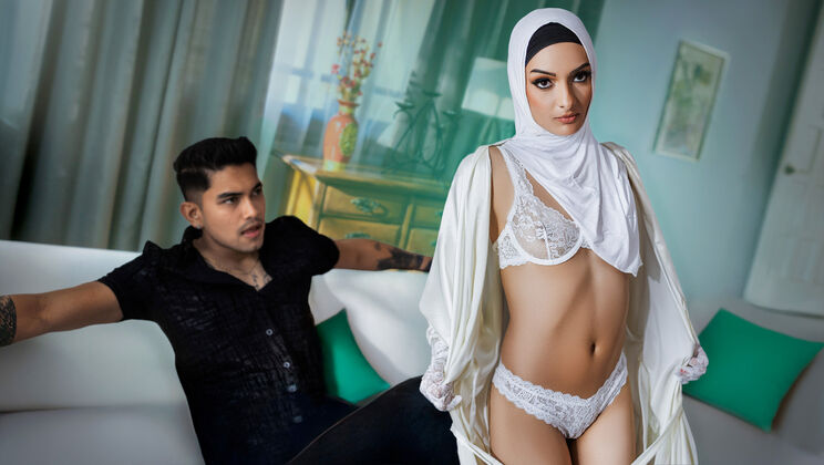 Hijab Hookup - Laynee James - Arin Jones - “Isn’t That Supposed to Be For Your Husband?” Her Secret American Boyfriend Popped Her Cherry / 21.04.2026