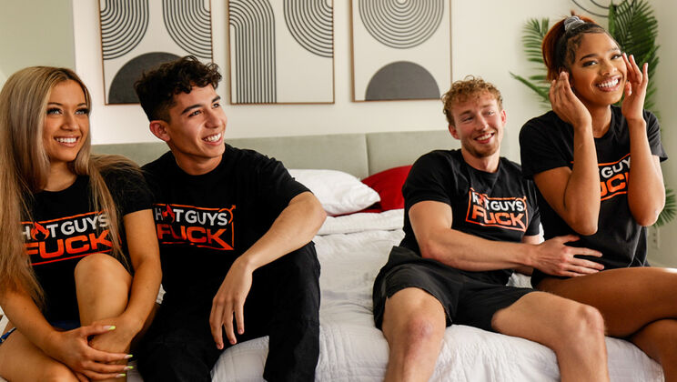 Hot Guys Fuck - Brianna Moore - Francesca Rossi - Cody Kaladin - Johnny Ortega - Hookup Homies: Johnny Ortega & Francesca Rossi Start Hooking Up Next To Friends! / 14.05.2023