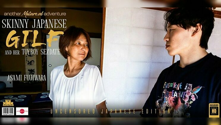 Mature.nl - Ayumu - Asami Fujiwara - Toyboy has a hardcore sex affair with skinny Japanese nympho GILF Asami Fujiwara / 02.10.2023