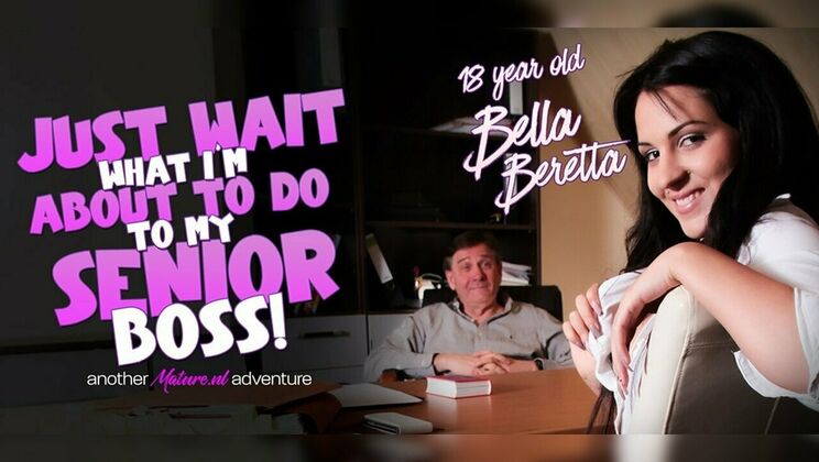 Mature.nl - Bella Beretta - Randy - British 62 year old boss gets seduced by his hot 18 year old Hungarian teen employer Bella Beretta / 21.10.2024