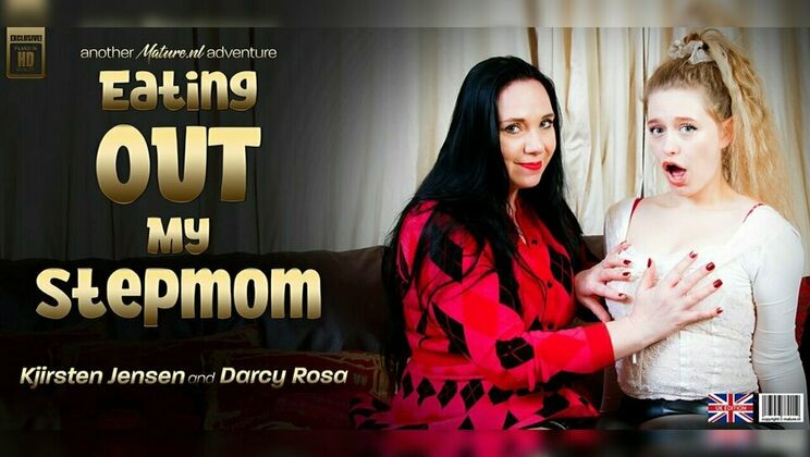 Mature.nl - Darcy Rosa (EU) - Kjirsten Jensen (EU) - Lesbian Darcy Rosa is eating out her stepmom Kjirsten Jensen's wet pussy / 06.09.2023