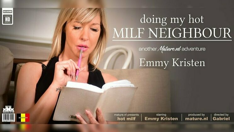Mature.nl - Emmy Kristen (EU) - Torquemada - Emmy Kristen is a blonde MILF who loves to fuck and suck her neighbour's hard cock / 26.02.2023