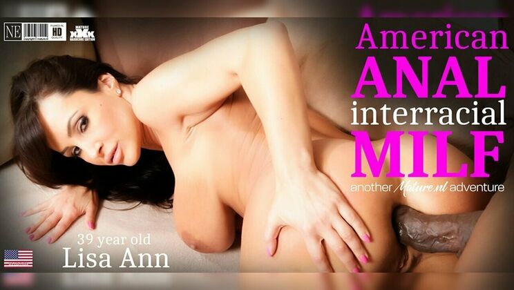 Mature.nl - Lisa Ann - Prince Yahshua - American anal loving MILF Lisa Ann gets an anal interracial fuck from a big black cock guy / 04.04.2025