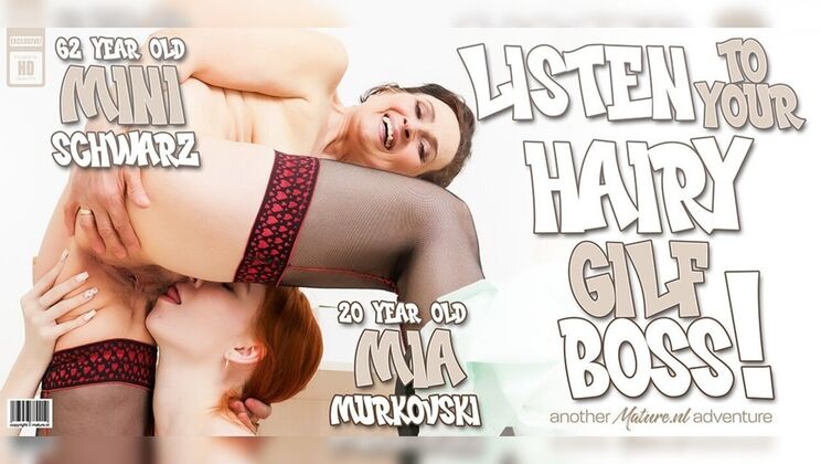 Mature.nl - Mia Murkovski - Mini Schwarz - 21 year old Mia Murkovski got in an office affair with her 62 year old hairy gilf boss Mini Schwarz / 24.05.2025