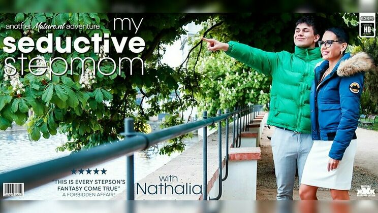 Mature.nl - Nathalia - Bruno Baxter - Fucking my bloody hot seductive Czech Stepmom Nathalia on my fathers couch and she loves it / 19.05.2024