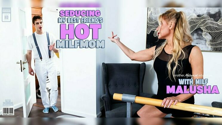 Mature.nl - Robby - Malusha - Hot MILFmom Malusha gets seduced by her sons best friend to a wild hardcore fuck affair / 09.05.2024