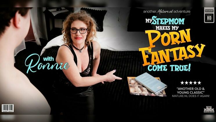 Mature.nl - Ronnie - Lenny Yankee - 48 year old stepmom Ronnie shows her stepson how to fuck instead of masturbating / 01.09.2024