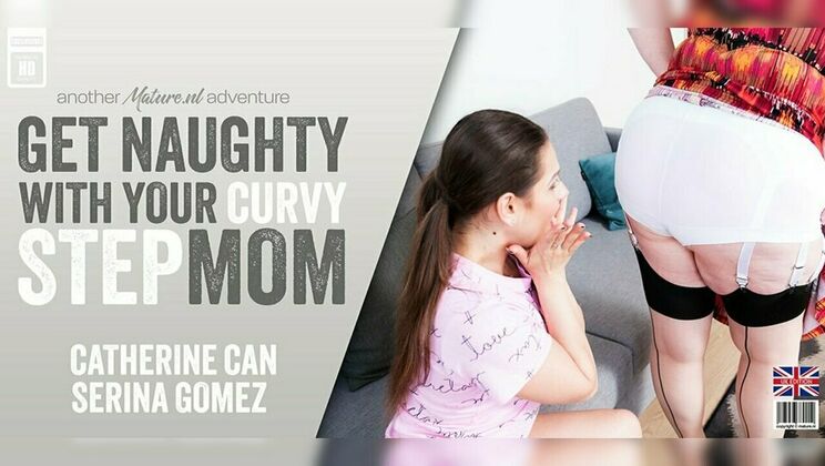 Mature.nl - Serina Gomez - Catherine Can (EU) - Hot teen Serina Gomez has a pussylicking afternoon with her curvy big breasted stepmom Catherine Can / 19.07.2023