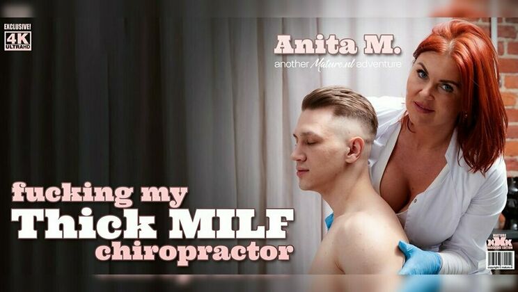 Mature.nl - Steve - Anita M. - Big breasted curvy MILF chiropractor Anita has the best fucking medicine for her horny patients / 22.04.2023