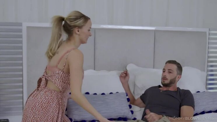 Mommy Blows Best - Pristine Edge - Caught In His Step-moms Bed With Pristine Edge / 14.03.2022