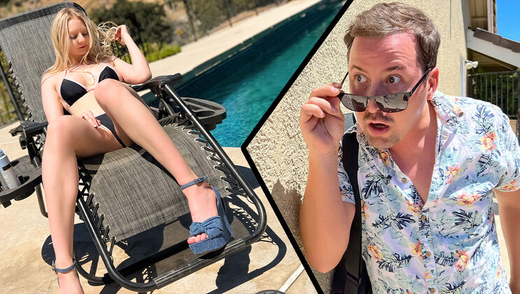 MYLF - Jessy Jones - Jenna Fireworks - Pool Boy By Chance / 01.11.2022