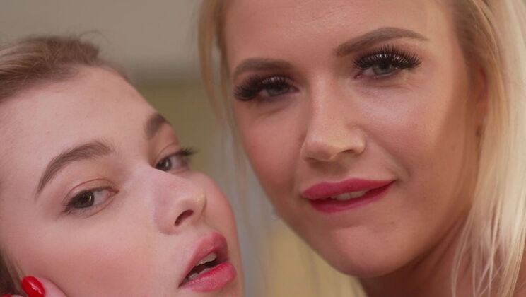 NRX Studio - Leo Casanova - Kitty Li - Nick Morris - Meow Miu - Tim Monster Cock - Stepmom and Daughter play Adult games ( Group fucking ) / 13.04.2022