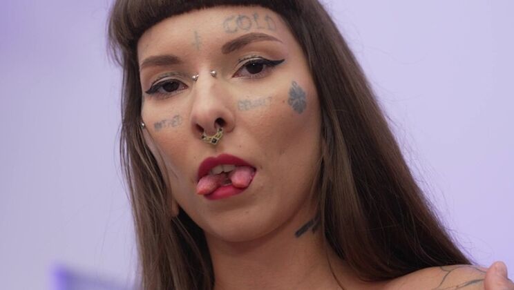 NRX Studio - Tim Monster Cock - Marseline Black - First ANAL with a tattooed skinny bitch ! First Monster cock / 25.10.2023