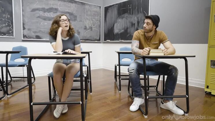Only Teen Blowjobs - Leana Lovings - Study Buddies With Benefits With Leana Lovings / 03.07.2022