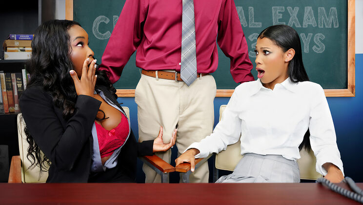 Perv Principal - Naomi Foxxx - Eden West - Peter Fitzwell - Just Like in High School / 28.09.2023