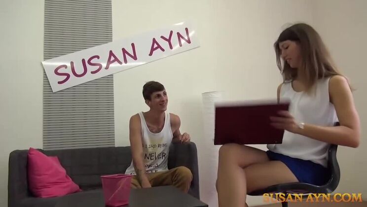 PornCZ - Susan Ayn - Susan Ayn In Susan Fucking With Young College Guy / 14.02.2021