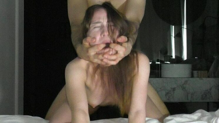 PornForce - Kate Quinn - Lucky Lad - Extra Small College Teen Fucked To Her Limit In EXTREME ROUGH Sex Session - BLEACHED RAW / 03.08.2021