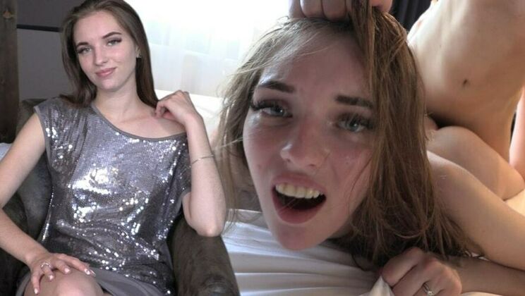 PornForce - Vika Lita - Hot Ukrainian Slut Fucked In ROUGH THREESOME Until She Is Totally DESTROYED / 06.04.2021