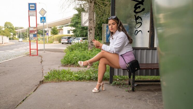 Public Agent - Martin Gun - Ariana Van X - Latina Tries Czech Sausage / 01.02.2023