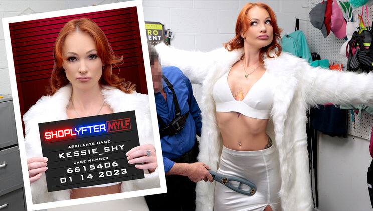 ShopLyfter MYLF - Rusty Nails - Kessie Shy - Case No. 6615406 - Red-Handed Redhead / 14.01.2023