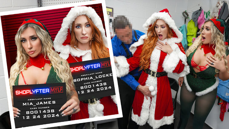 ShopLyfter MYLF - Sophia Locke - Jack Vegas - Mia James - Case No. 8001438 - Ho Ho Holiday Thieves / 24.12.2024