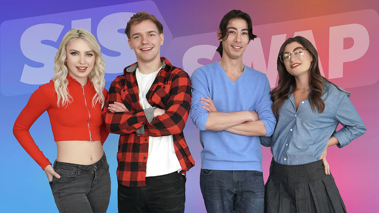 Sis Swap - David Lee - Mae Milano - Britt Blair - Joshua Lewis - Cumming Together / 22.05.2022