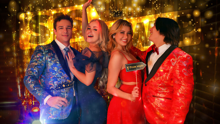 Sis Swap - Jayden Marcos - Khloe Kingsley - Stella Luxx - Axel Haze - Prom Queens at Home / 27.05.2024