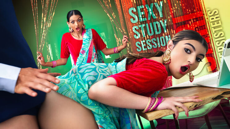 Step Siblings - Axel Haze - Julia James - Laynee James - Meet the Sari-Sisters: Indian Twins Share Their First Cock / 07.10.2025