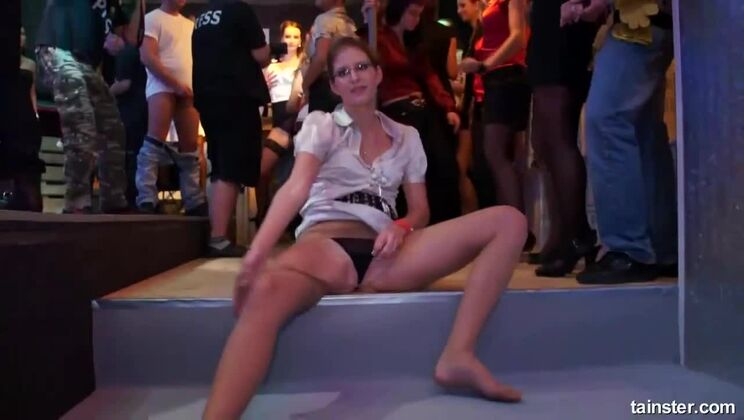 Tainster - Lucy Bell - Kitty Jane - Mischelle - Leony aprill - Vivien - Welli - Vivien1 - Power Tooled Party Cunts Part 2 - Cam 2 With Vivien, Welli And Lucy Bell / 16.03.2021