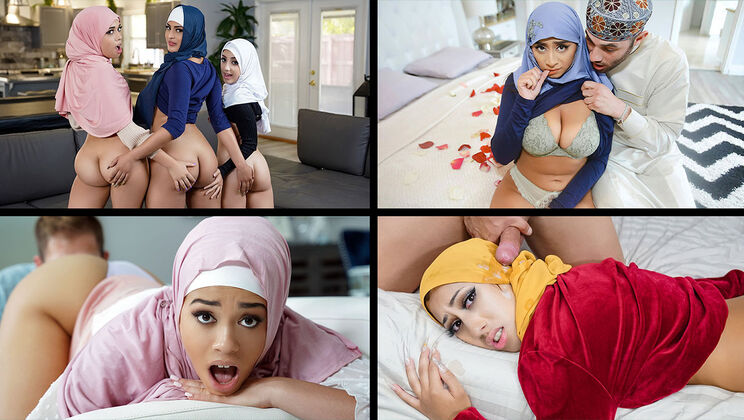Team Skeet Selects - Aaliyah Hadid - Ella Knox - Penelope Woods - Willow Ryder - Best of Hijab Hookup / 06.07.2022