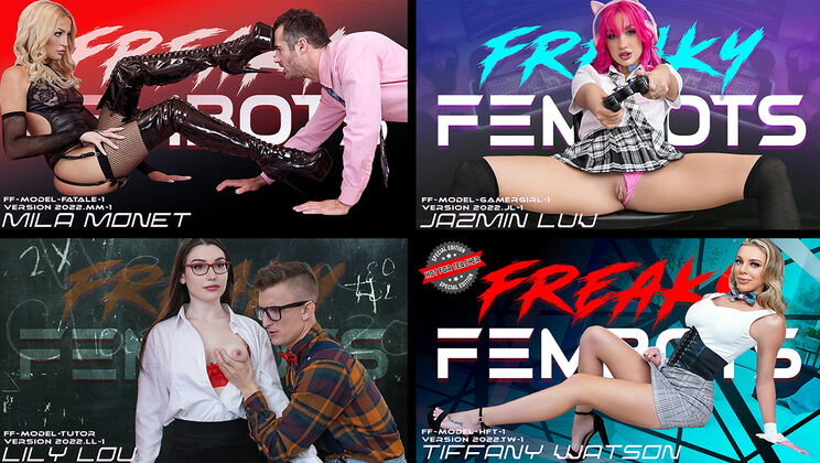 Team Skeet Selects - Tiffany Watson - Jazmin Luv - Lily Lou - Charma Kelley - Best Of Freaky Fembots / 07.12.2022