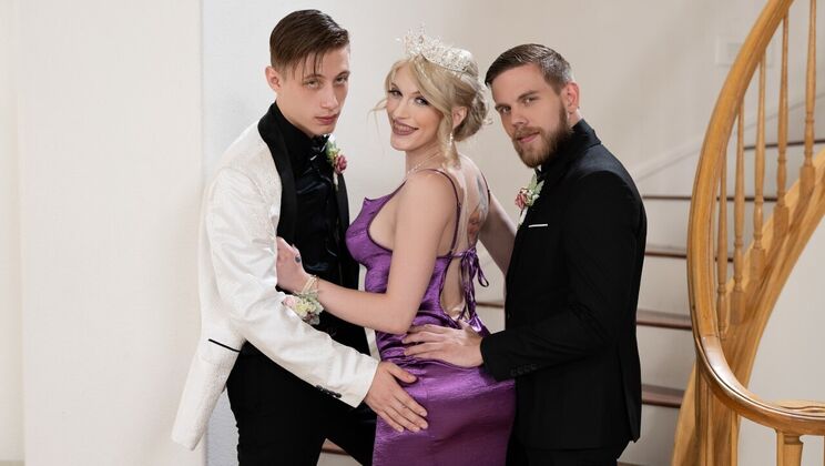 Trans Angels - Steve Rickz - Cole Church - Izzy Wilde - Prom Night Delight Part 1 / 12.08.2022