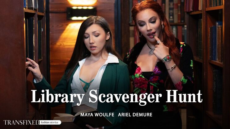 Transfixed - Maya Woulfe - Ariel Demure - Library Scavenger Hunt / 23.10.2024