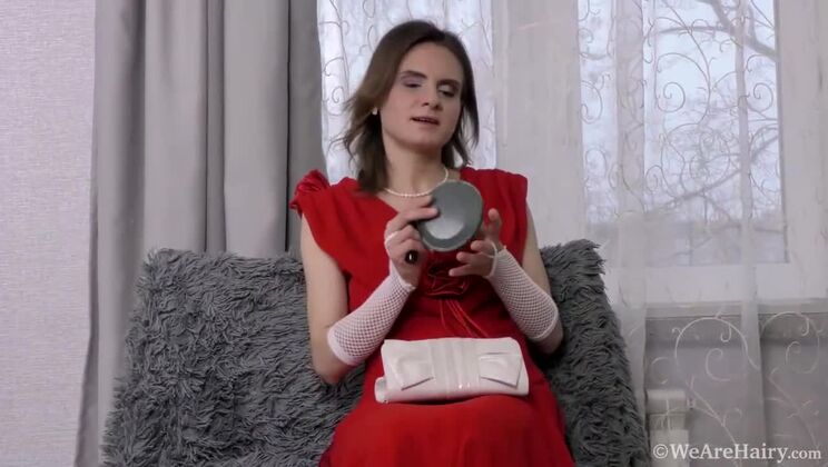 We Are Hairy - Pique Dame - Pique Dame Arrives Home And Strips Naked / 09.01.2022